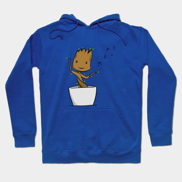 Groot baby Hoodie by Namarqueza